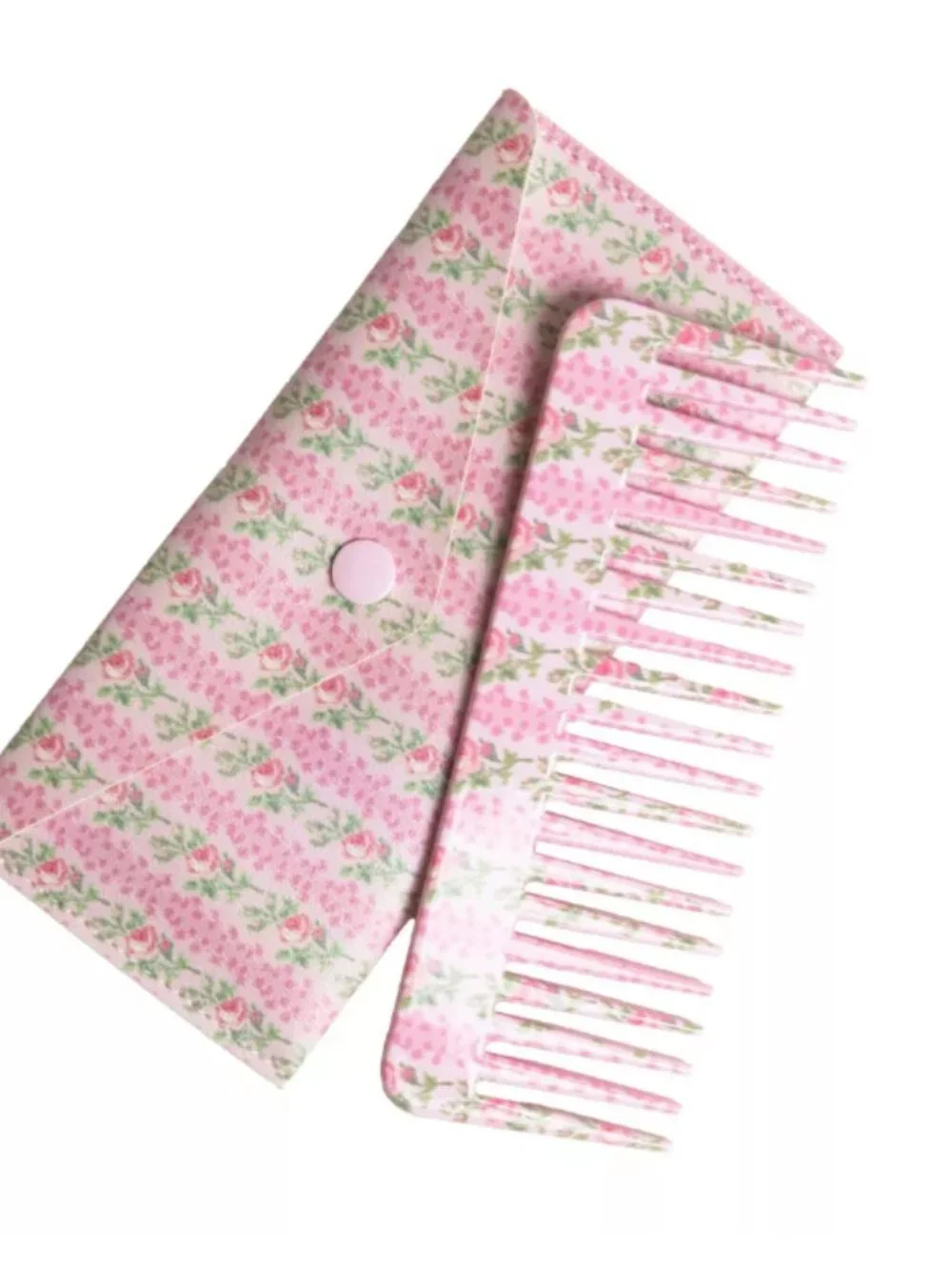 LoveShackFancy x Target WetBrush Blooming Heirloom Comb with Case - NWT